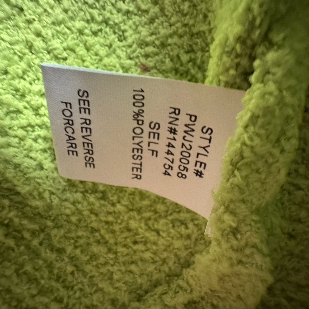 DAVI & DANI Lime Green Cardigan - Picture 3 of 5